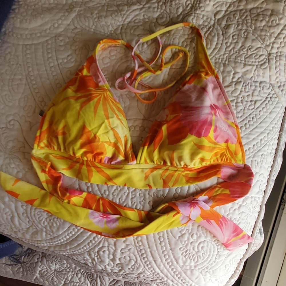 Sunset separater tropical Large bikini top